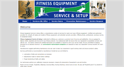 Desktop Screenshot of fitnessequipmentserviceandsetup.com